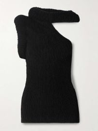 Acne Studios Black Knit Top at Net a Porter