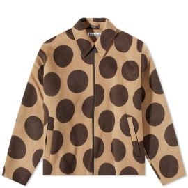 Acne Studios Doverio Double Polka Dot Jacket Beige amp Brown END US at End Clothing