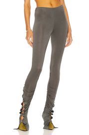 Acne Studios Legging in Grey   FWRD at Forward