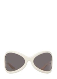 Acne Studios Oversized round-frame Sunglasses Pink BH at Farfetch