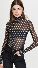 Acne Studios Polka Dot Turtleneck at Shopbop