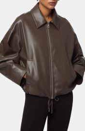 Ada Faux Leather Bomber Jacket at Nordstrom