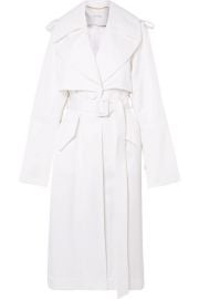 Adam Lippes - Techno twill trench coat at Net A Porter