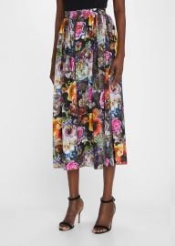 WornOnTV: Kelly’s floral midi skirt and metallic pumps on Live with ...