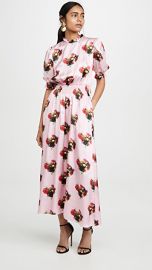 Adam Lippes Floral Smocked Dress at Shopbop