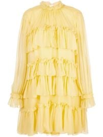 Adam Lippes Tiered Ruffle Dress - Farfetch at Farfetch