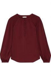 Addalla Crepe Poet Blouse by Joie at The Outnet