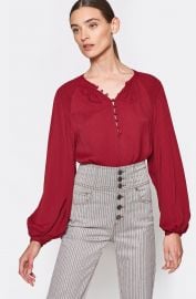 Addalla Crepe Poet Blouse by Joie at Joie