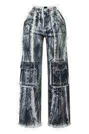 Addison Washed Frayed Hem Pants EDGE at Edge