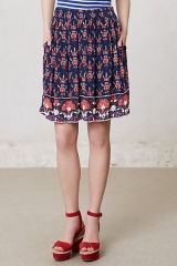 Adela Beaded Skirt at Anthropologie