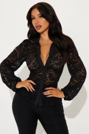 Adelina Lace Top Fashion Nova at Fashion Nova