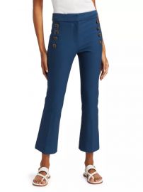 Adeline Cropped Flare Trousers by Derek Lam 10 Crosby at Saks Fifth Avenue