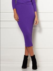 Adelle Sweater Skirt - Eva Mendes Collection at NY&C