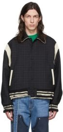 Ader Error Black Tedd Jacket at ssense