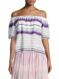 Adia Striped Off-The-Shoulder Top by LemLem at Saks Off 5th