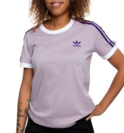 Adidas 3 Stripes Girlaposs Lavender Tee Size L Perfect Blend of Comfort eBay at eBay