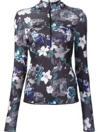 Adidas By Stella Mccartney Dark Blossom Long Sleeve Hoodie at Farfetch