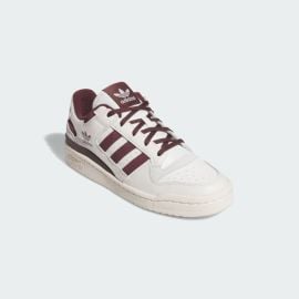 Adidas Forum Low CL Shoes in off white and brown at Adidas