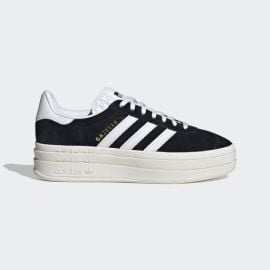 Adidas Gazelle Bold Sneakers in Black Cloud White Core White at Adidas