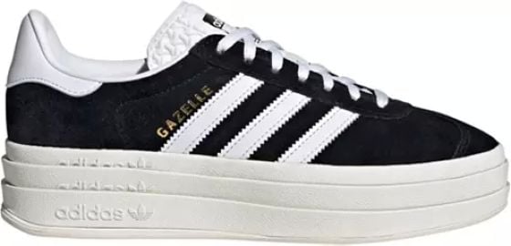 Adidas Gazelle Bold Sneakers in Black Cloud White Core White at Dicks Sporting Goods