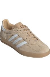 Adidas Gazelle Indoor Sneaker in Earth Strata White Gold at Nordstrom