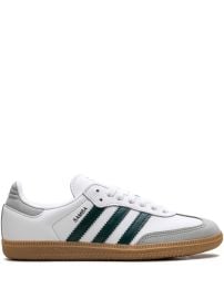 Adidas Samba OG quotCloud WhiteCollegiate GreenGrey TwoGumquot Sneakers White at Farfetch