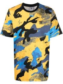 Adidas camouflage-print Design T-shirt - at Farfetch