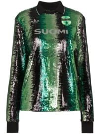 Adidas x Anna Isoniemi Sequin Striped Top - Farfetch at Farfetch