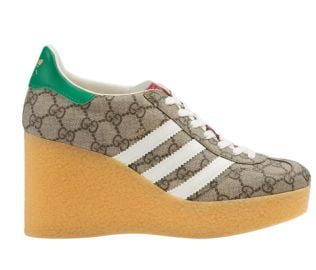 Adidas x Gucci Wedge Gazelle Sneakers at GOAT