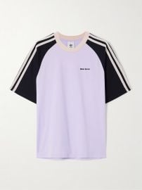 Adidas x Wales Bonner Cali striped cotton jersey T shirt at Net a Porter