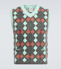 Adidas x Wales Bonner knitted vest at Mytheresa