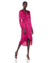 WornOnTV: Gigi’s pink wrap dress on Grand Hotel | Roselyn Sánchez ...