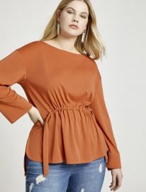 Adjustable Waistband Top at Eloquii