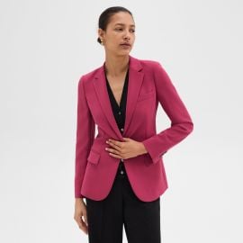 Admiral Crepe Staple Blazer at Theory