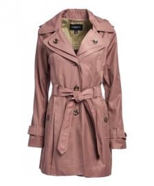 Adobe Hooded Trench Coat by London Hog at Zulily