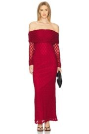 Adoni Off Shoulder Maxi Dress at Revolve