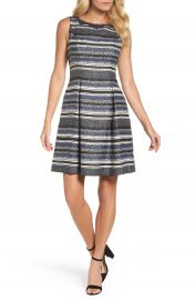 WornOnTV: Kathie’s blue herringbone striped dress on Today | Kathie Lee ...