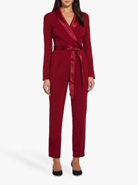 Adrianna Papell Tuxedo Jumpsuit at Adrianna Papell