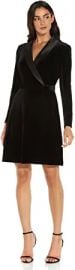 Adrianna Papell Women39s Velvet Tuxedo Dress at  Womens Clothing store at Amazon