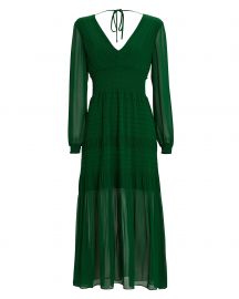 WornOnTV: Abigail’s green smocked midi dress on Days of our Lives ...