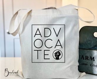 Advocate for Black Lives Tote Bag by Banchored Designs  100  Etsy at Etsy