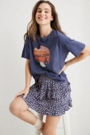 Aerie Distressed Boyfriend T-Shirt at American Eagle