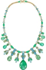 Aerin gold-plated Swarovski crystal necklace by Erickson Beamon at Net A Porter