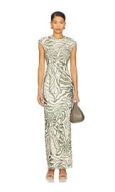 Afrm Cody Dress In Tonal Shell at Revolve