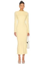 Afrm Juniper Dress In Buttercup at Revolve