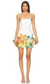 Afrm Kaylee Tee In Colorblock Floral at Revolve