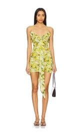 Afrm Mackie Dress In Lime Wing at Revolve