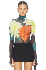 Afrm Milo Bodysuit In Citron Blossom at Revolve