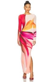 Afrm X Revolve Phyll Spring Lotus Dress In Spring Lotus at Revolve