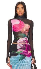 Afrm Zadie Top In Surreal Shells at Revolve